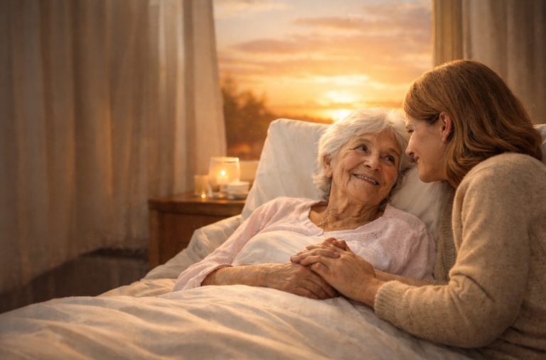 A Moment of Clarity Before Sunset